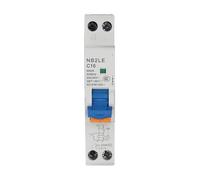 Interruttore di protezione da dispersione residua tipo A AC 1P+N NB2LE Curva Interruttore automatico RCBO 30MA 10A 16A 20A(Curve B-A,10A)