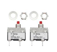 Interruttore di protezione da sovraccarico con interruttore automatico in miniatura da 40 A, serie 91, 2 pezzi Controls Switches