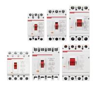 Interruttore di protezione da sovraccarico con scatola stampata MCCB 3P 4P AC 400V 100A-630A(3P,200A)