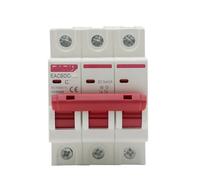 Interruttore di protezione da sovraccarico 'interruttore solare DC 1000 V 3P 4P 6A ~ 63A/80A 100A 125A(3P,25A)