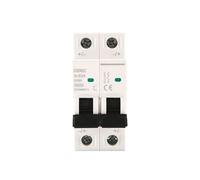 Interruttore di protezione da sovraccarico solare XIONGISOLAR DC PV 600V Mini interruttore automatico 16A/20A/25A/32A/40A/50A/63A 2P fotovoltaico(63A)