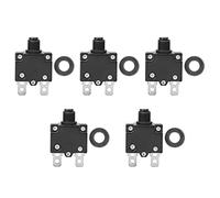 Interruttore di Protezione del Compressore D'aria, 5 Pezzi Interruttore Automatico del Compressore D'aria Protezione Sovraccarico Elettrico Protezione Sovracorrente, (8A)