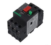 Interruttore di protezione del motore Sovracorrente e sovraccarico termico Interruttore di avviamento del motore Serie GV2 per motori da 0 37KW a 15KW con corrispondenza di valutazione corrente e