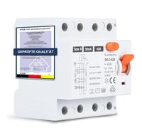 Interruttore di protezione FI tipo B 40A 30mA 4 poli, RCD sensibile a tutta corrente per Wallbox e stazione di ricarica, interruttore a corrente residua con certificazione VDE