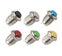 Interruttore di reset for clacson del campanello 12mm 5/20pz(Blue,5PCS)