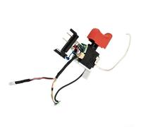 Interruttore di ricambio 343412370 per trapano a batteria PowerMaxx BS 10.8V, compatibile con driver BS 12V, parte in plastica metallica