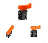 Interruttore di ricambio arancione per trapano elettrico 26 28, parte utensile elettrico a cappuccio lungo, adatto a trapani e scalpelli, facile da installare per attività di riparazione edilizia