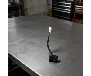 Interruttore di rilascio elettrico per portellone posteriore | per auto | ABS nero lucido per cofano bagagliaio, pulsante vano bagagli | DC 12 V parte di controllo apriporta posteriore