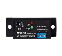 Interruttore di rilevamento corrente M3050 Interruttore relÃ¨ di induzione 30A Plc Segnale oltre il limite Sensore interruttore di corrente chiuso