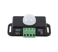 Interruttore di rilevamento del sensore di movimento di sicurezza del corpo con funzione timer di movimento per striscia luminosa a LED (DC 12V/24V)