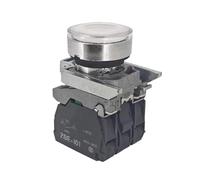 Interruttore di ripristino automatico chiuso, compatibile con Schneider, XB4BW34B1C 33B1C Pulsante piatto Luce Avvio Arresto Normalmente aperto Normalmente(XB4BW31B5)