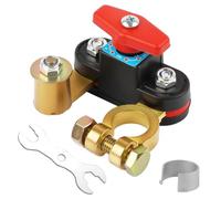 Interruttore di sblocco batteria 12 V 24 V, interruttore di sblocco batteria auto, regolabile a 180°, interruttore on/off per batteria auto 12 V, Killswitch per auto, camion, barca, moto