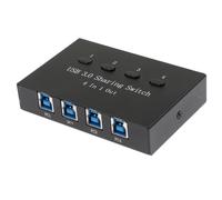 Interruttore Di Scambio Manuale Condivisione USB 3.0 Con 4 Porte Accessorio