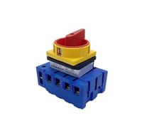 Interruttore di scollegamento isolatore 80A LW30-80/5P Trifase a cinque fili con contatto in argento, interruttore alimentazione, camma rotante