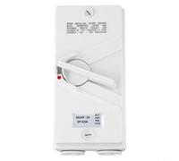 Interruttore di separazione del motore schermato a 1 poli, IP65, impermeabile, interruttore separatore per generatore e motore, interruttore isolante di sicurezza 440 V AC con contatti in rame argento