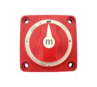 Interruttore di separazione della batteria, 3 posizioni, dispositivo di rotazione della batteria per accessori per la separazione delle celle di memoria nell'industria automobilistica e navale