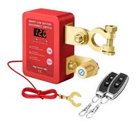 Interruttore di separazione della batteria con telecomando, interruttore di separazione della batteria, 12 V, 240 A, automatico, contro corrente di dispersione e funzionamento errato per auto, camper