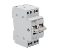 Interruttore di separazione manuale del carico 2P 63A Dual Power Interruttore di trasferimento per guida DIN 2P 40A ignifugo ABS Dual Power Switch 2P 63A per corrente principale e di emergenza