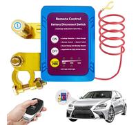 Interruttore di separazione per batteria auto, 12 V, radiocomandato, 12 V, 240 A, con batteria Kill Switch, relè di separazione da 12 V, per auto, trattore, camper, ATV, camion, barca