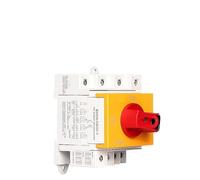 Interruttore di sezionamento CC solare fotovoltaico 4P 1000V 32A Interruttore rotativo sezionatore su guida DIN for solare Maniglia rotante EKD6-DB32-4