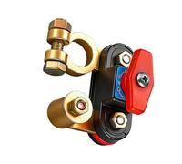 Interruttore di Sicurezza Batteria per Camper - 12-24V Manuale a Rotazione in Rame,Scollegamento Rapido Batteria,per Moto Camper Veicolo Rimorchio RV Yacht ATV Generatore