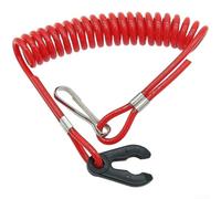 Interruttore di sicurezza fuoribordo con cavo di sicurezza galleggiante da 121,9 cm (A)