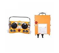 Interruttore di sollevamento, Joystick wireless industriale con telecomando for gru a torre, controller for a ponte sopraelevata radio a doppio bilanciere(1T 1R,12V)