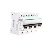 Interruttore di sovracorrente 4P D 100A 10kA AC C120N A9N18392