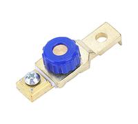 Interruttore di Spegnimento della Batteria del Motociclo ABS Rame Oro Blu Terminale di Collegamento Disconnessione Rapida di Interruzione Isolatore Principale Universale per i Motocicli Scollegamento
