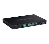 INTERRUTTORE DI SUPPORTO A RACKMOUNT POE+ GIGABIT L2 GESTIONE INDUSTRIALE A 26 PORTI