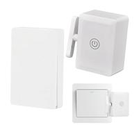 Interruttore di telecomando a pulsante automatico - Pressore di | Pulsante intelligente per accendere e spegnere le luci, telecomando wireless 10-20 m, guscio in ABS, IP42, DC3-5 V per