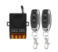Interruttore di telecomando senza fili 433 Mhz AC 110 V 220 V 10A Relè 1CH Controller ricevitore e 2 pulsanti RF 433 Mhz Trasmettitore