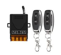 Interruttore di telecomando senza fili RF 433Mhz AC 110V 120V 240V 220V 30A Relè for la lampada della luce Porta della pompa dell'acqua Sistema di accesso(1Receiver 2remote)