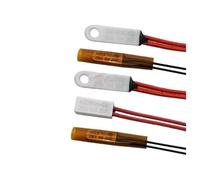 Interruttore di temperatura a disco in ceramica/metallo KSD9700-10A 250V NC Protettore termico ad alta temperatura 155C-250C(NC-metal-5PCS,160C)