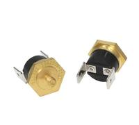 Interruttore di temperatura KSD301 da 10 A 250 V, normalmente chiuso, con tappo a vite, intervallo regolabile 45 °C a 130 for controllo HVAC ed elettrodomestici(M4 140C)