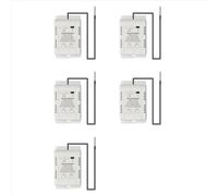 Interruttore di temperatura WiFi 5X con sensore da 1 M Interruttore di temperatura termostato WiFi intelligente da 20 A Supporta il controllo vocale