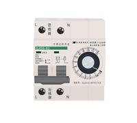 Interruttore di temporizzazione ad alta potenza, interruttore ritardo regolabile for pompa dell'acqua del motore e ventola(Gris,2P-63A)