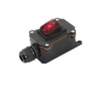 Interruttore di tipo navale impermeabile PG11 for linea di alimentazione ad alta tensione, alta corrente 25A, rimontaggio e installazione di scatole di derivazione esterne(Blue)