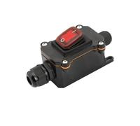 Interruttore di tipo navale impermeabile PG11 for linea di alimentazione ad alta tensione, alta corrente 25A, rimontaggio e installazione di scatole di derivazione esterne(PURPLE)