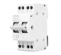 Interruttore di trasferimento 2P 63A sezionatore Dual Power commutatore 2 posizioni manuale AC 240V interruttore di trasferimento manuale piccolo commutatore manuale Montaggio su guida DIN 35mm