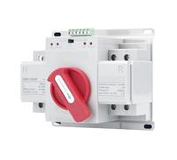 Interruttore di trasferimento a doppia alimentazione 2P/4P 63A AC230V 50/60Hz MCB Interruttori automatici di commutazione automatica/manuale(4p,50A)