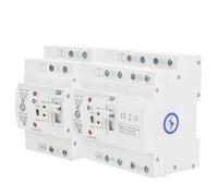 Interruttore di trasferimento automatico 2/4P Din Rail Interruttore selettore elettrico a doppia alimentazione Tipo PC Alimentazione ininterrotta Casa AC 110/220V(DGLBD-80 2E 110V)
