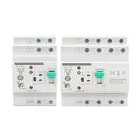 Interruttore di trasferimento automatico 2/4P Interruttori selettori elettrici ininterrotti fotovoltaici/solare 80A 110/220V Guida DIN Doppia alimentazione(2P 220V)