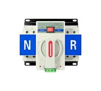 Interruttore di trasferimento automatico 2P 63A 220 V 110 V 50/60 Hz Commutatore manuale a doppia alimentazione Interruttore automatico miniaturizzato(2P 63A 220V)