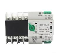Interruttore di trasferimento automatico 4P 400V per sistemi solari residenziali che supportano le valutazioni di corrente 25A 32A 63A e l'installazione su guida DIN (63A)