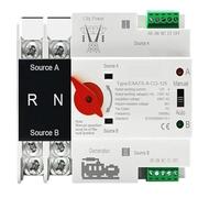 Interruttore di trasferimento automatico a doppia alimentazione 2P 4P 125A CA 230V 110V Interruttori selettori elettrici Alimentazione ininterrotta(City Grid-City Grid,4P AC 230V)