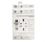 Interruttore di trasferimento automatico a doppia alimentazione ATS 3263A 220V 2P opzioni di corrente nominale per commutazione efficiente di potenza tra griglia e generatore (2P 63A)