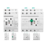 Interruttore di trasferimento automatico a doppia alimentazione ATS Din Rail 2P/4P Interruttori selettori elettrici Alimentazione ininterrotta Generatore 40A/63A(2p 63A Generator)