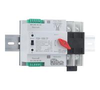 Interruttore di trasferimento automatico a doppia alimentazione ATS su guida DIN YCQ4-100R 2P/4P 63A/100A AC230V Dispositivo di commutazione di potenza(2P,63A)