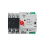 Interruttore di trasferimento automatico a doppia alimentazione CNC YCQ4-100E/3P 63A 100A - Interruttore ATS su guida Din 220 V CA, 8 kA, 3 poli(100a)